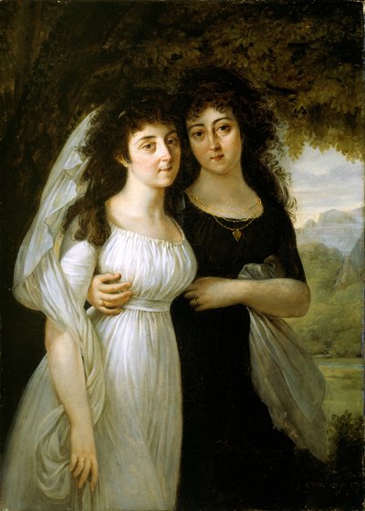 Porträt der Maistre-Schwestern, 1796 von Antoine Jean Gros