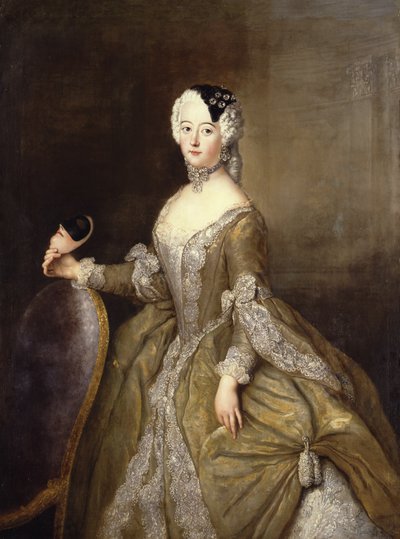 Luise Ulrike Prinzessin von Preußen (1720-1782) von Antoine Pesne