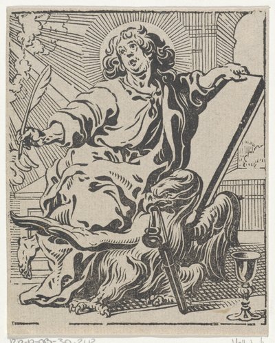 Johannes der Evangelist von Antoine Sallaert
