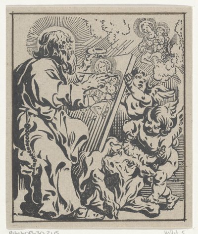 Lukas der Evangelist von Antoine Sallaert