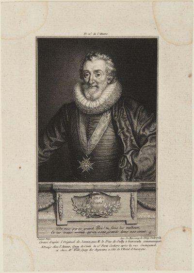 „Heinrich der Große“ nach J(?)annet von Antoine de Marcenay de Ghuy