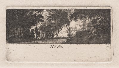 Ansicht eines Waldes von Antoine de Marcenay de Ghuy