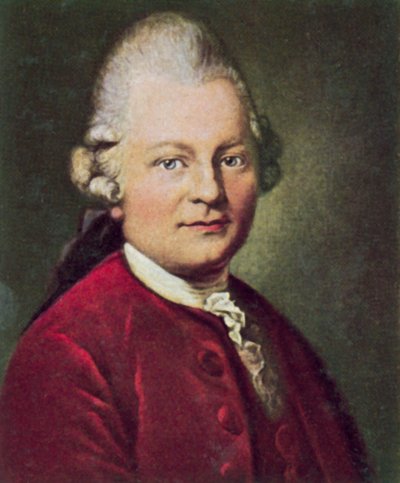 Gotthold Ephraim Lessing, deutscher Dramatiker und Philosoph von Anton Graff