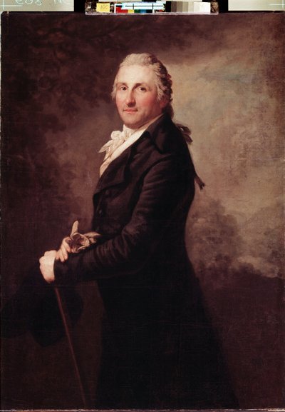 Porträt von George Leopold de Gogul, französischer Militär und Politiker von Anton Graff