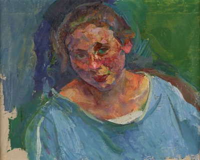 Porträt von Hilde Stühler-Herzmansky von Anton Kolig