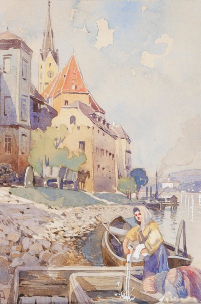 Anton Reckziegel Ybbs an der Donau von Anton Reckziegel