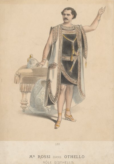 Mr. Rossi als Othello von Antonin Marie Chatiniere