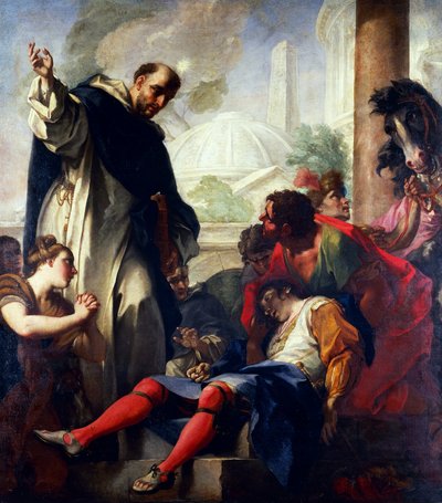 Das Wunder des heiligen Dominikus von Antonio Balestra