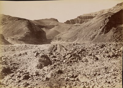 Eingang zum Tal der Könige von Antonio Beato