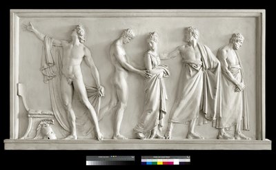Achilles übergibt Briseis an Agamemnons Herolde von Antonio Canova