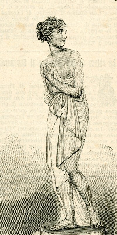 Venus Italica, von Antonio Canova (1757-1822), Galleria Palatina, Florenz, Toskana, Italien von Antonio Canova
