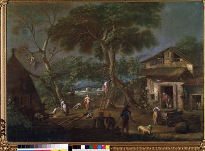 Italienische Landschaft von Antonio Diziani