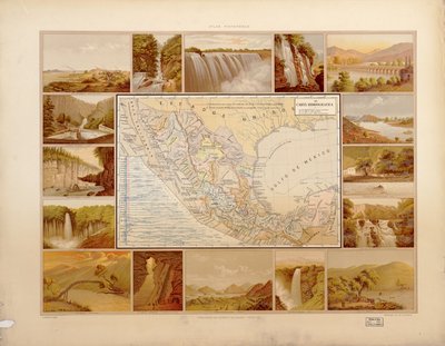 Atlas pintoresco e histórico de los Estados Unidos Mexicanos von Antonio García Cubas