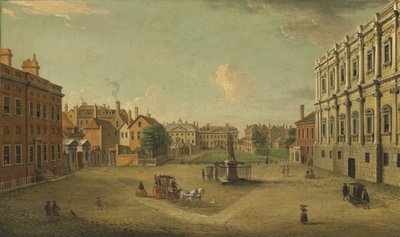Vier Ansichten von London: Der Privy Garden, Whitehall von Antonio Joli