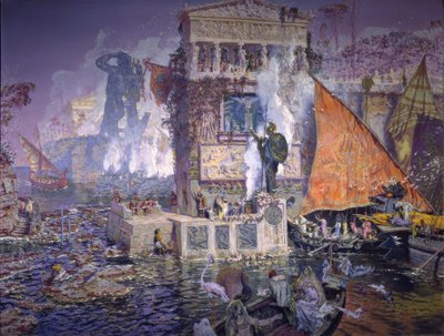 Der Koloss von Rhodos von Antonio Munoz Degrain