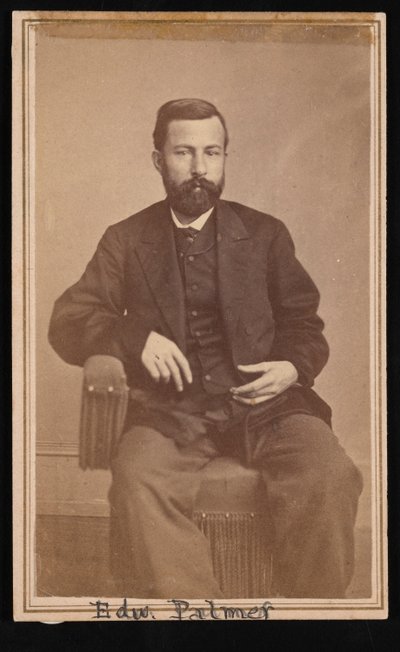 Porträt von Edward Palmer 1829-1911, 1868-1869 von Antonio Zeno Shindler