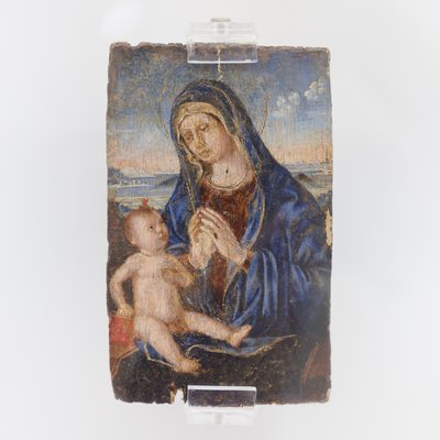 Madonna mit Kind, Antonello de Saliba von Antonio de Saliba