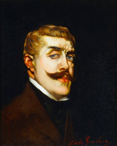 Porträt des Dichters Jean Lorrain 1855-1906, ca. 1900 von Antonio de la Gandara