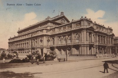 Buenos Aires, Argentinien, Teatro Colón von Argentinian Photographer