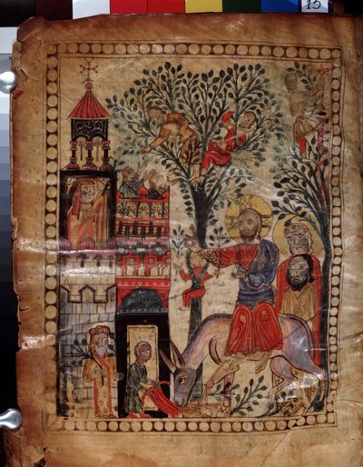 Der Einzug Christi in Jerusalem von Armenian School