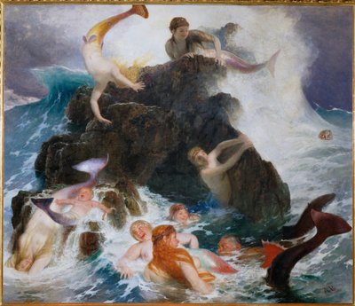 Das Spiel der Najaden von Arnold Böcklin