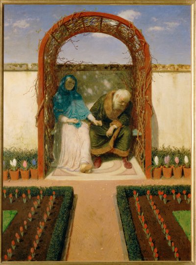 In der Gartenlaube von Arnold Böcklin