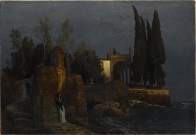 Villa am Meer von Arnold Böcklin