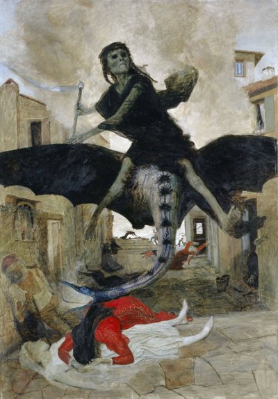 Die Pest von Arnold Böcklin