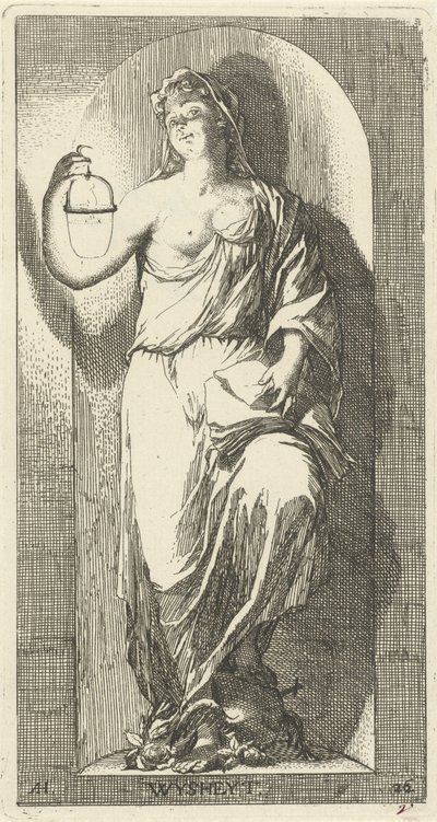 Personifikation der Weisheit von Arnold Houbraken