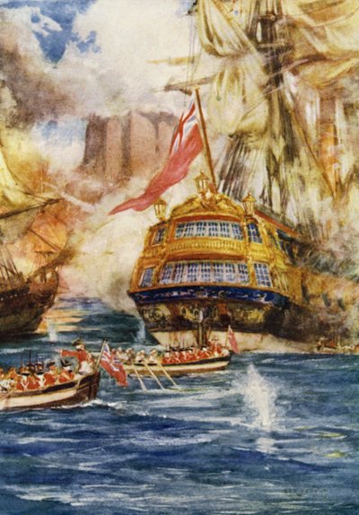 Sturm auf Geriah, 1756 von Arthur David McCormick