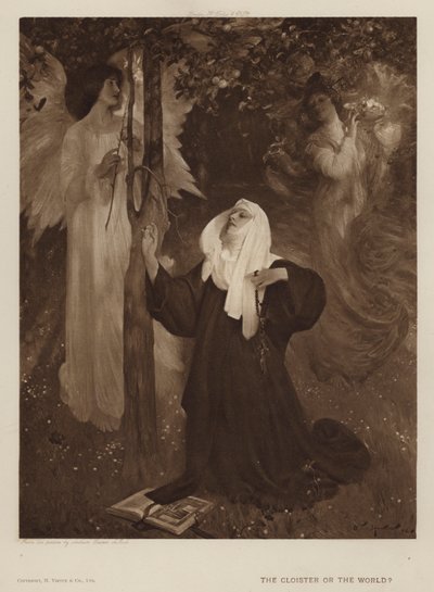 Das Kloster oder die Welt? von Arthur Hacker