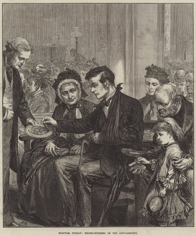 Krankenhaus-Sonntag, Dankopfer des Genesenden von Arthur Hopkins