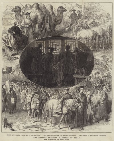 Die chinesische Kaiserhochzeit in Peking von Arthur Hopkins