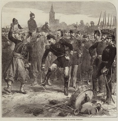 Der Krieg, Fall von Straßburg, Abreise französischer Gefangener von Arthur Hopkins