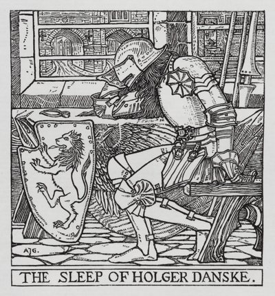 Hans Christian Andersen: Holger Danske von Arthur Joseph Gaskin