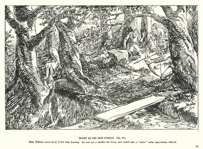 Sport im New Forest von Arthur Moreland