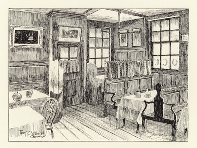 Ye Olde Cheshire Cheese von Arthur Moreland