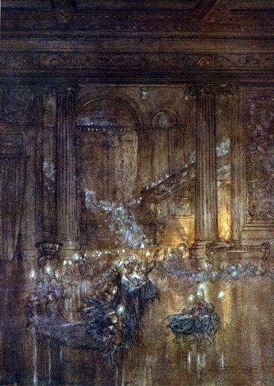 Illustration von Arthur Rackham (1867-1939) für Ein Sommernachtstraum von William Shakespeare von Arthur Rackham