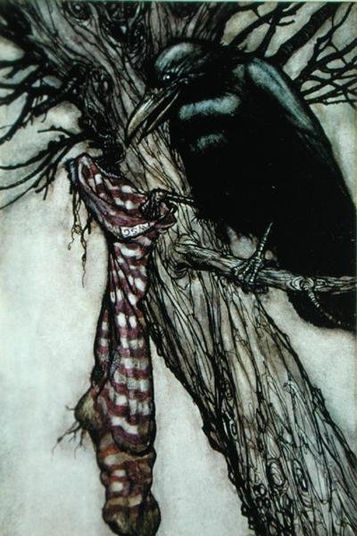Die Krähe, Illustration aus 
