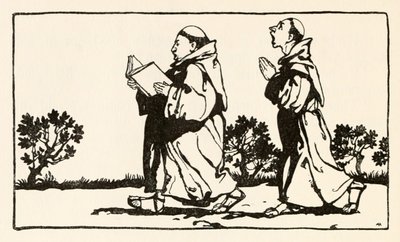 Die Hexe saß an der Wand, aus Morgans Frenzy in Irish Fairy Tales von Arthur Rackham