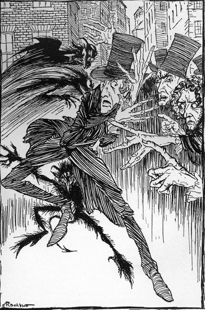 Der Dämon der Perversität von Arthur Rackham