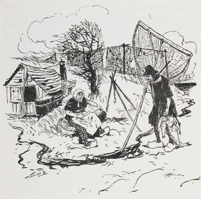 Der Fischer und seine Frau von Arthur Rackham