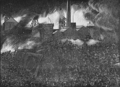 Featherstone-Unruhen: die Soldaten schießen auf das Volk, 1893-1906 von Arthur Salmon