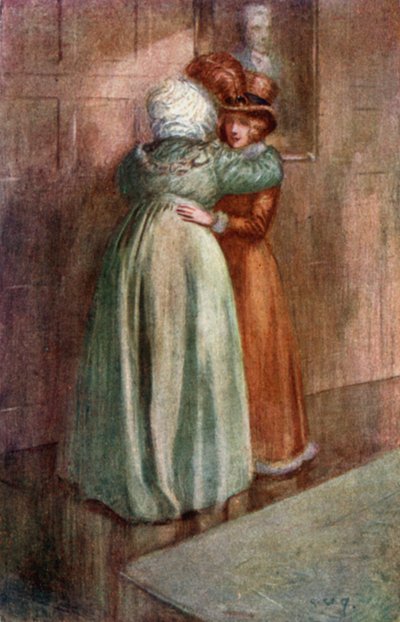 Illustration für Northanger Abbey von Jane Austen von Arthur Wallis Mills