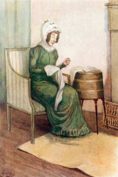 Illustration für Stolz und Vorurteil von Jane Austen von Arthur Wallis Mills