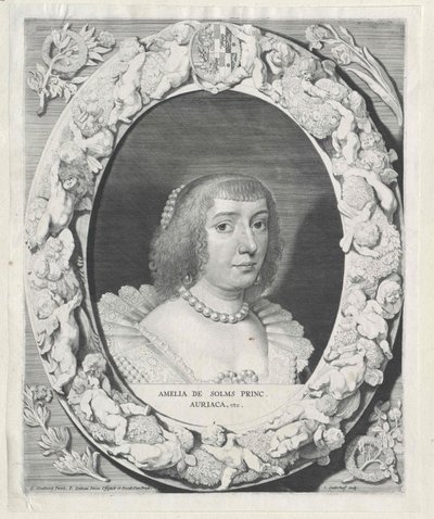 Amalie Gräfin von Solms-Braunfels von Artist Unknown