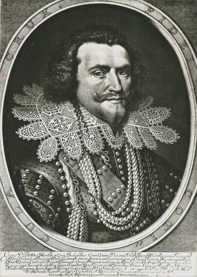 BUCKINGHAM, George Villiers, Herzog von (1592-1628). Britischer Politiker, Favorit von James I und Charles I. Radierung. von Artist Unknown