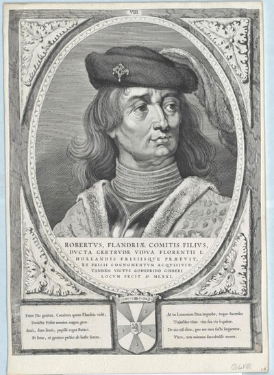 Graf von Flandern Robert I. der Friese von Artist Unknown