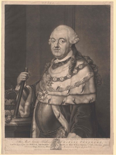 Kurfürst von Bayern Karl Theodor von Artist Unknown