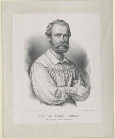Ernst von Bandel von Artist Unknown
